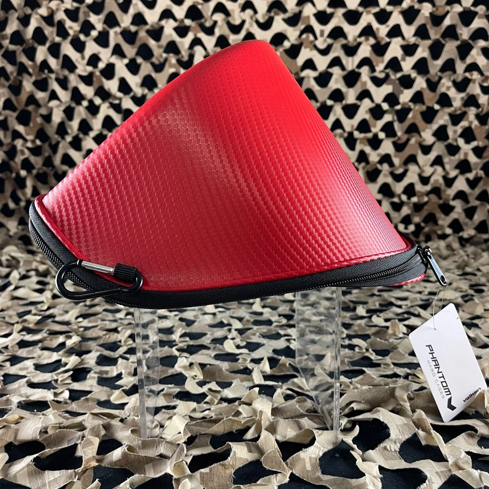 全新 Valken Phantom Agility 通用护目镜保护壳 - 红色 — 第 3/4 张图片