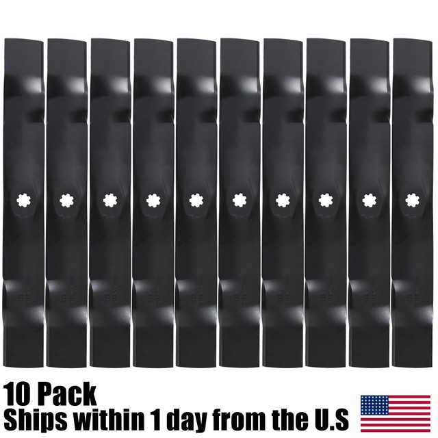 10pk 42" Blades For John Deere AM137333 GX22151 GY20850 D100 D110 LA125