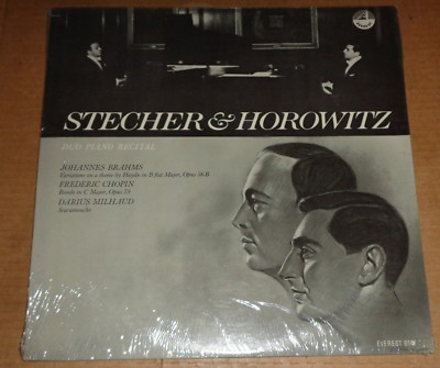 Stecher & Horowitz Duo Piano BRAHMS/CHOPIN/MILHAUD - Everest 6147 SEALED