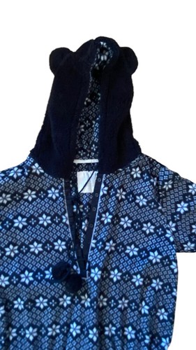 Kensie I Only Sleep In Pretty Women's Christmas Winter One Piece Pajamas Size XL - Picture 8 of 13