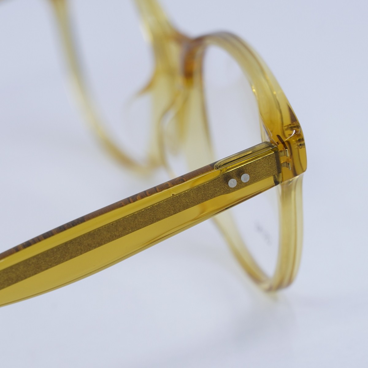 メガネ Celine CL50007F 039 Yellow Transparent Round Frames NEW CELINE CL50007F 039 WOMEN ROUND YELLOW CLEAR EYEGLASSES