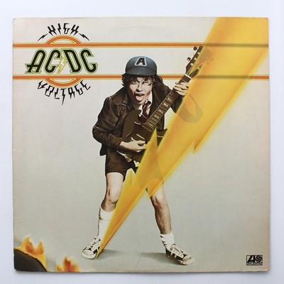 ACDC High Voltage ''EX'' ATL 50 257 Vinyl LP Schallplatte Rock 1976