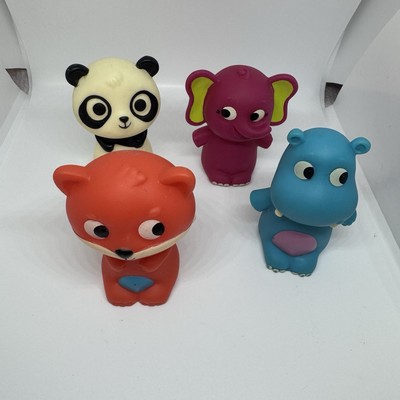 My B. Toys Pinky Pals 4 Finger Puppets Bathtime & Playtime Fun