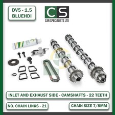 PEUGEOT PARTNER 1.5 BLUEHDi 16V DIESEL DV5RCE DV5R FULL CAMSHAFT KIT BGA CS2335K