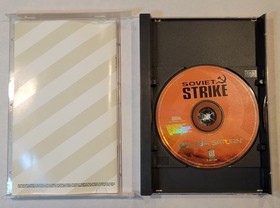 1997 Soviet Strike Sega Saturn Video Game Complete w/ Manual CIB Tested & Works