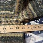 Wallace & Barnes Green Fair Isle Sweater 100% Wool Size Medium — photo 3