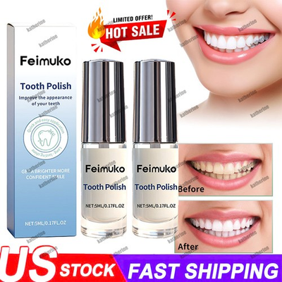 #ad 1 3PACK 5ml Tooth Polish Tooth Paint Natural Teeth Whitening Paint 2026 $22.99