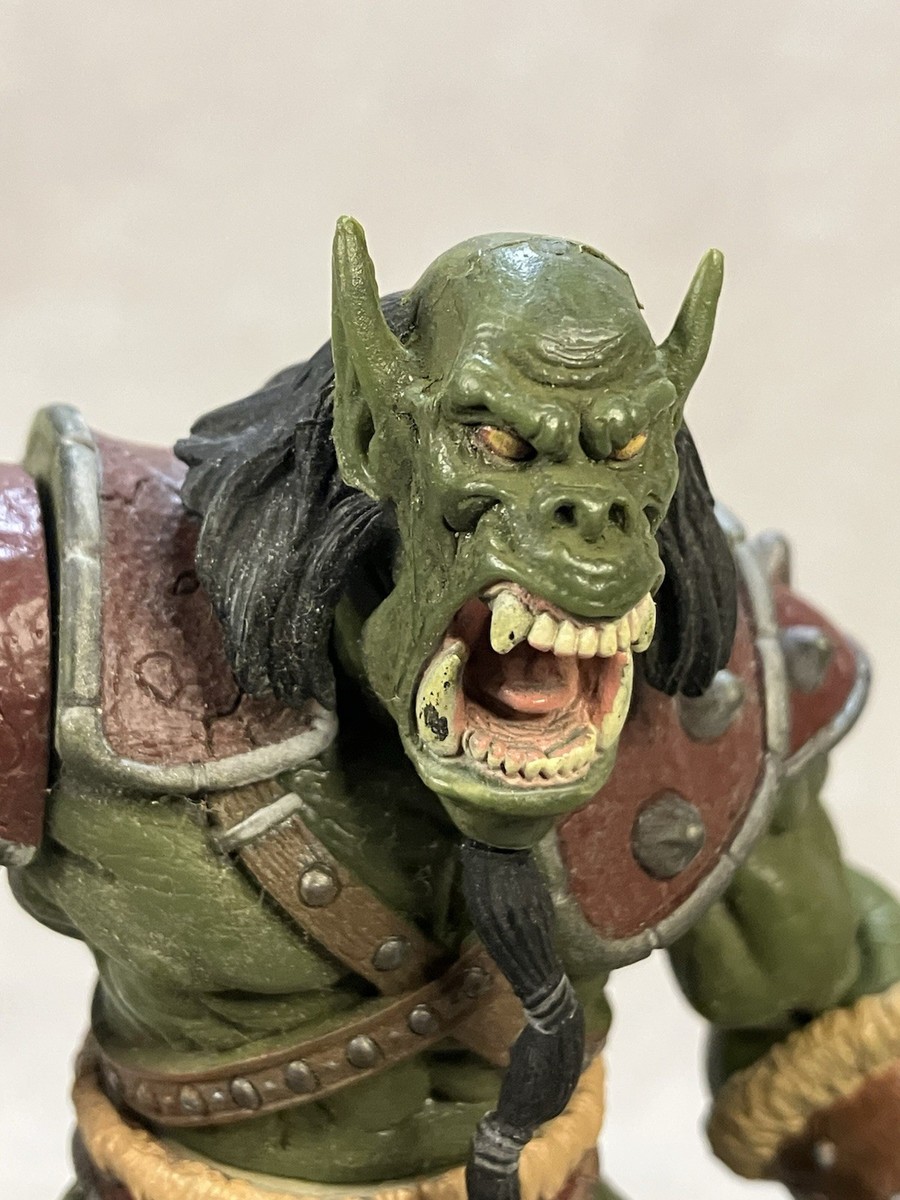World Of Warcraft Orc Grunt 7” Action Figure by Blizzard 1998