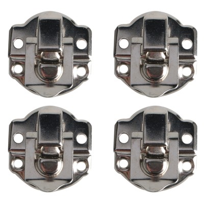 4 Stück Mini Koffer Box Postfach Truhe Schloss Toggle Catch Latch Clasp Hasps