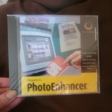 New/Sealed PictureWorks PhotoEnhancer PC CD digital photo picture image editing