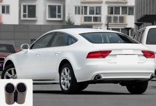 2x Black Rear Exhaust Car Muffler Tailpipe Tip For 2009-2014 Audi A7 SS