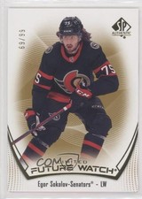 2021-22 SP Authentic Future Watch Limited Gold 69/99 Egor Sokolov #178 0nr3