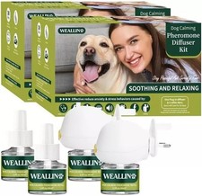 XEROME Dog Calming Diffuser Kit for Dog Anxiety Relief,6-in-1 Dog Pheromone Dif