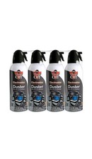Falcon Dust-Off Electronics Compressed Gas Duster, 10oz - 4 Pack FREE SHIPPING