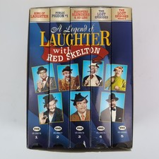 Red Skelton A Legend of Laughter 5-Pack Collector Series VHS Box Set Comedy TV