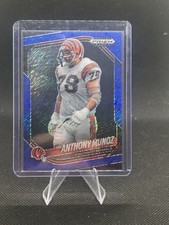 2025 Panini Prizm Black Anthony Munoz Blue Shimmer FOTL  /35 Bengals