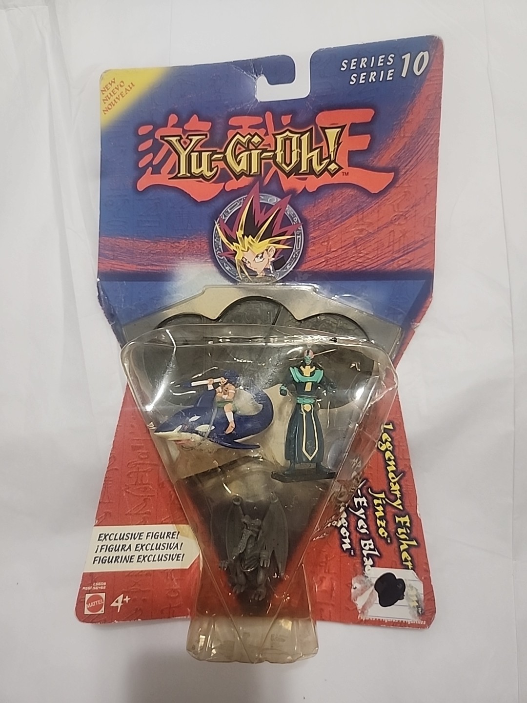 New in Box Yu-Gi-Oh! Series 10 (3 PACK) 1996 Jinzo Red Eyes Blk Dragon C10