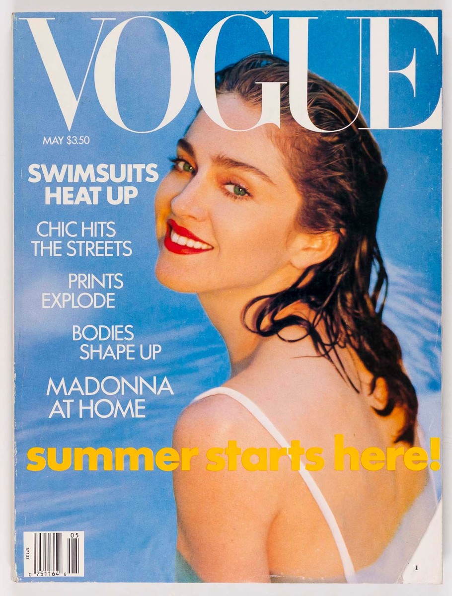入手困難VOGUE1949年3月号 vintageVOGUE Madonna CLAUDIA SCHIFFER Stephanie Seymour VOGUE May 1989 CINDY