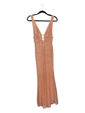 Women  s Champagne pink evening/prom/formal dress Size : 8