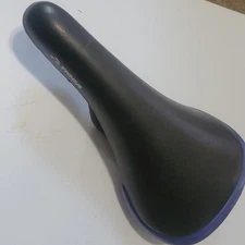 old mid school Tioga Viscount blue black bmx bike seat