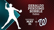 PRESALE! Arizona Diamondbacks Geraldo Perdomo SGA Bobble Bobblehead D-Backs ****