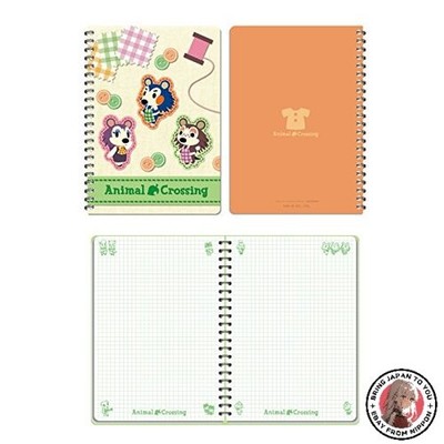 NEW Animal Crossing Stationery Series Ring Notebook D Able Sisters Height 22cm