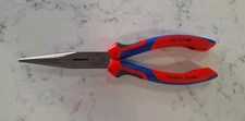 Knipex Knipextend Long Nose Pliers With Side Cutter Comfort Grip 8" 26 12 200