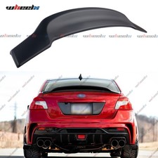 For 2015-2021 Subaru Wrx Sti V3 Matte Black Duckbill Highkick Rear Trunk Spoiler