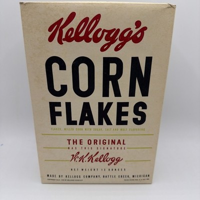 Vintage Kellogg s Corn flakes Cereal, Box 1939