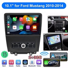 For 2010-2014 Ford Mustang 10.1 Stereo Carplay 232g Gps Navigator Radio Wifi