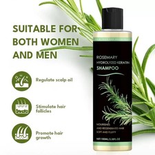 Tgideas Organic Rosemary Hair Growth Shampoo for Women and Men-Natural 2PC