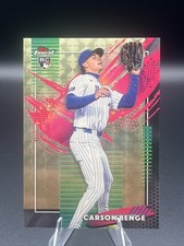 2026 Topps Finest Carson Benge Superfractor 1/1 #258 Rare Variation Rookie Card