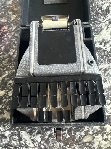 Stenograph Machine Stenographic Machines Standard Model 1930's With Case