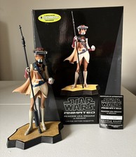 Star Wars Animated Princess Leia Organa As Boushh Statue Maquette Gentle Giant