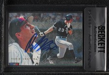 BAS 1995 Flair Robin Ventura #28 Seal of Authenticity Auto ow6