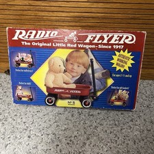 Radio Flyer Original Little Red Wagon Miniature 12.5  x 7.5  Metal No. 5 NIB
