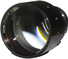 KOWA 77mmf11 Barrel Lens with PentaxK mount Serial 771853 G2U
