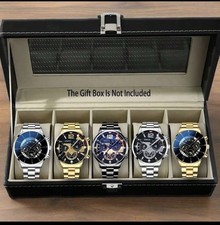Wristwatches set of 5 pcs stylish watches