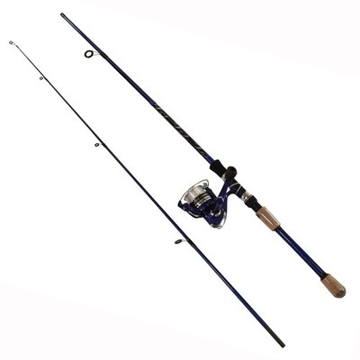 OKUMA FNX-70-40BL Fin-Chaser Spinning Combo, 40 Reel Size, 7' Length, 2 Piece,