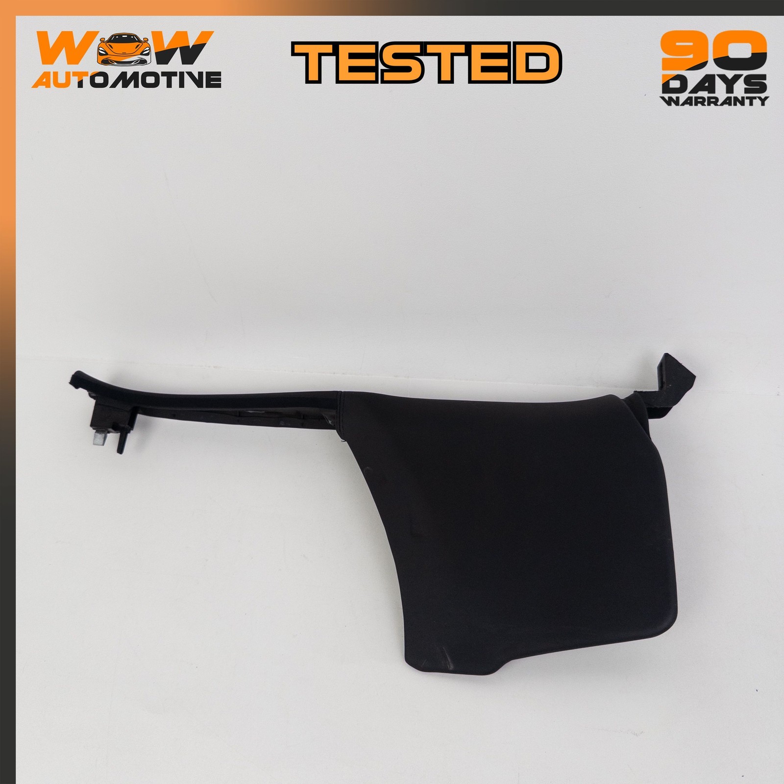 06-13 BENTLEY CONTINENTAL FLYING SPUR FRONT RIGHT LOWER A PILLAR TRIM BLACK OEM