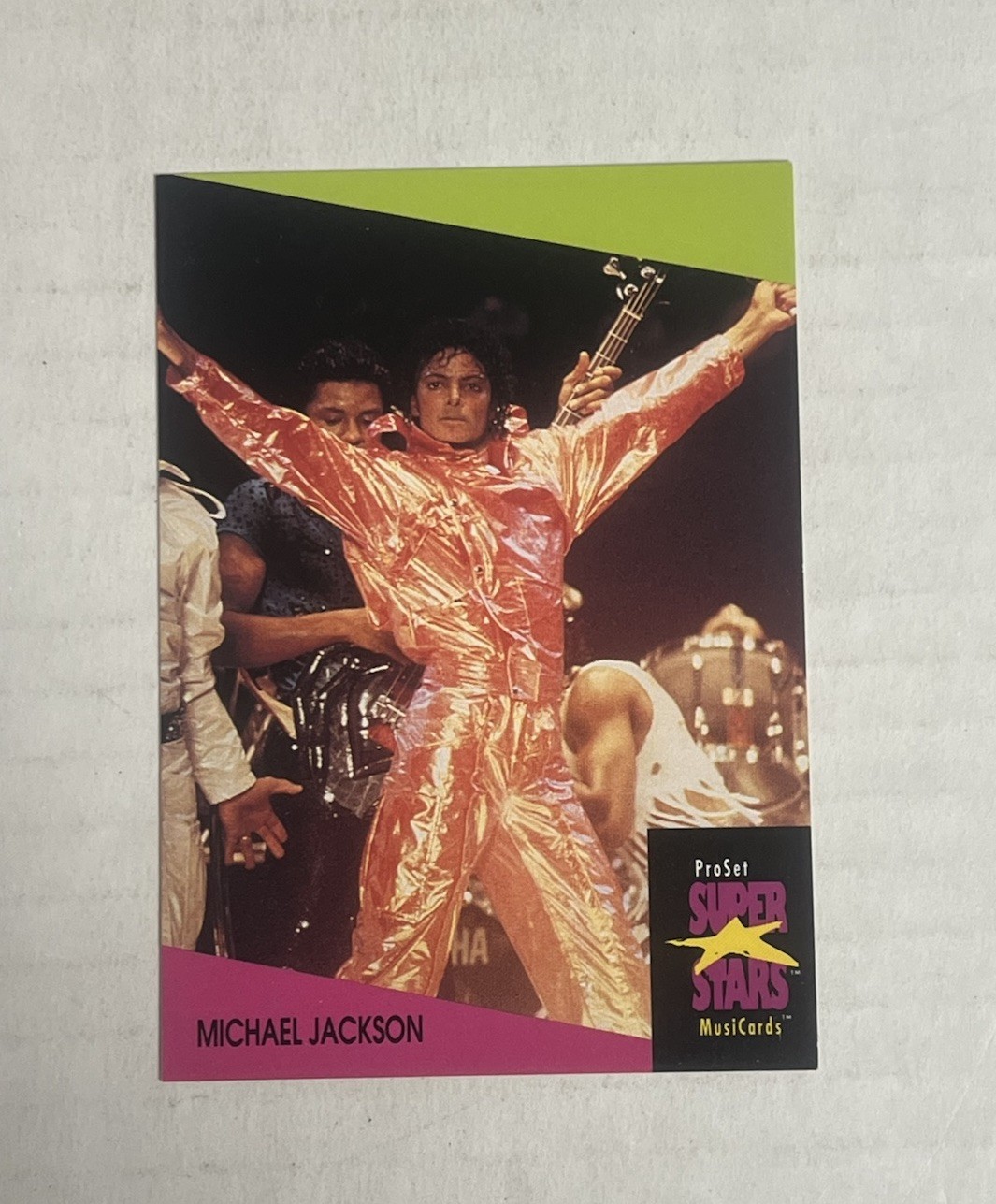 Michael Jackson 1991 Pro Set Super Stars Musicards 68