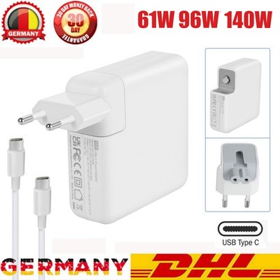 140W 96W 61W USB C Ladegerät für MacBook Pro 15/16/13/14'' MacBook Air 2020 2019