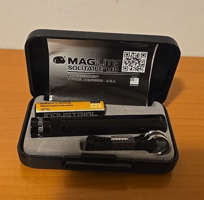 MagLite Solitaire LED 1AAA Flashlight schwarz
