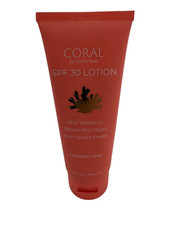 Coral by South Seas NEW SPF 30 Sunscreen Lotion 3.4 oz Silky Sheer Finish