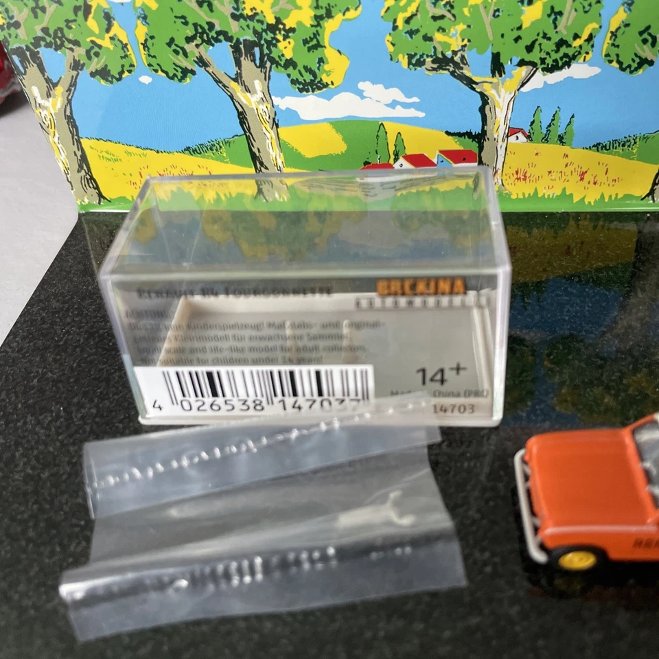 Renault 4 Fourgonnette Renault Service Vacances . Brekina . 1/87 . État Neuf - Photo 2/4