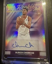 2024-25 Panini Nba Hoops - Rookie Ink Ulrich Chomche #RI-CHO (AU, RC)