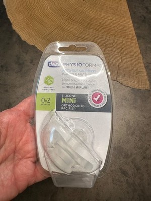 Chicco Physioforma Pacifier Mini 0-2 Months Silicone Orthodontic Open Airway