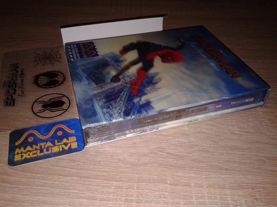 Spider-Man Far for Home 4K+2D Steelbook DL FullSlip-B Manta Lab ME#65 (mantalab) - Imagen 2 de 4