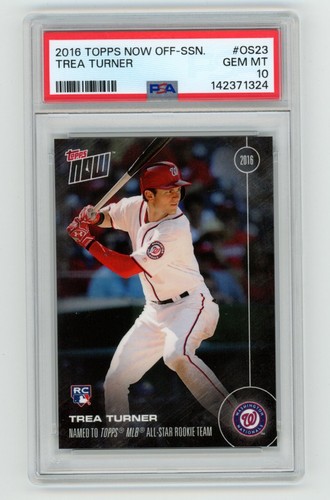 2016 Topps Now OS23 Trea Turner