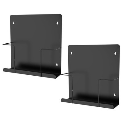 Vinyl Storage Display Holder 2 Pack, 12.9 in Wall Mount Vinyl Record Shelf, F...